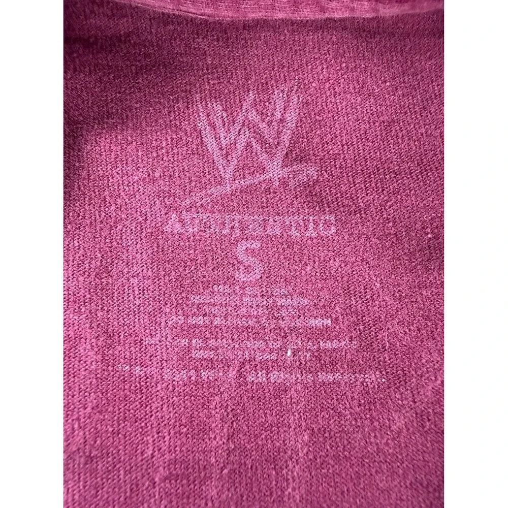 WWE Daniel Bryan Yes Yes Yes Graphic T-Shirt Maroon Men Sm Wrestling Distressed